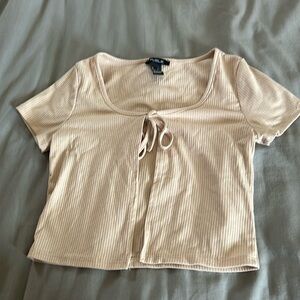 short sleeve tie cardigan